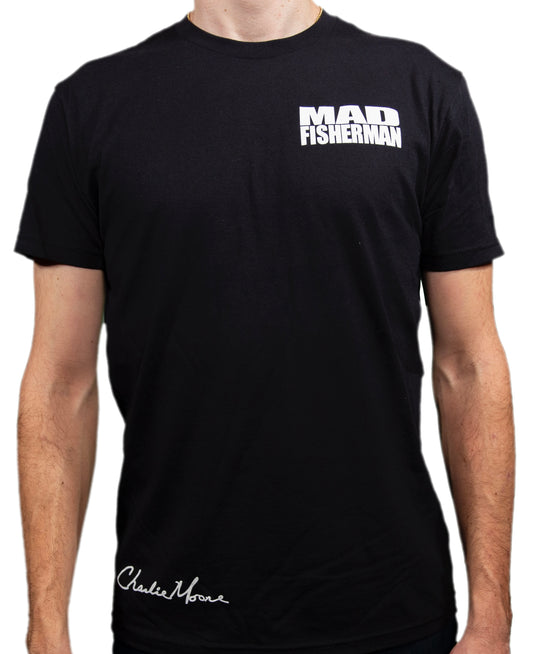 âMAD FISHERMANâ T-shirt