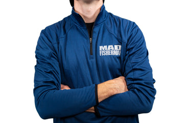 "MAD FISHERMAN" Performance 1/4 Zip Fleece