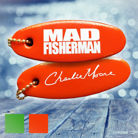Mad Fisherman Keychain Float