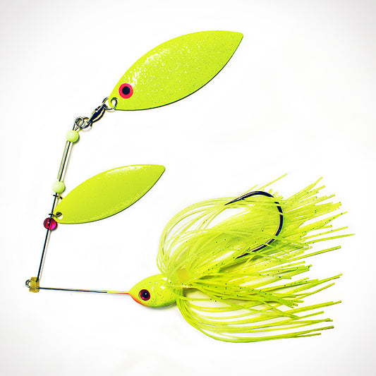 Chartreuse Willow Spinnerbaits