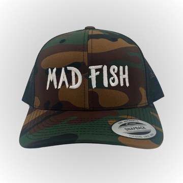 “MAD FISH” Camo Snapback